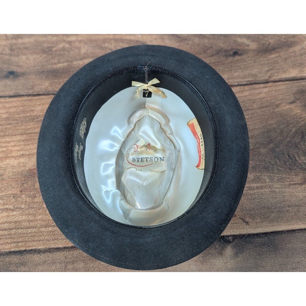 Royal BILTMORE Classic Fedora_ Size 7,  _ Gray Felt Some Damage Please see photo - Picture 7 of 14